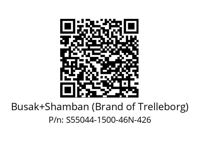   Busak+Shamban (Brand of Trelleborg) S55044-1500-46N-426