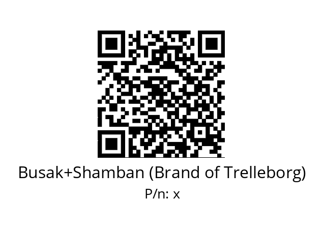   Busak+Shamban (Brand of Trelleborg) x