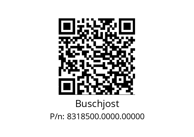   Buschjost 8318500.0000.00000