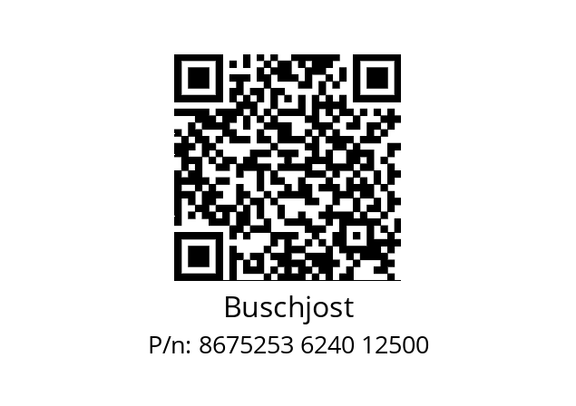   Buschjost 8675253 6240 12500