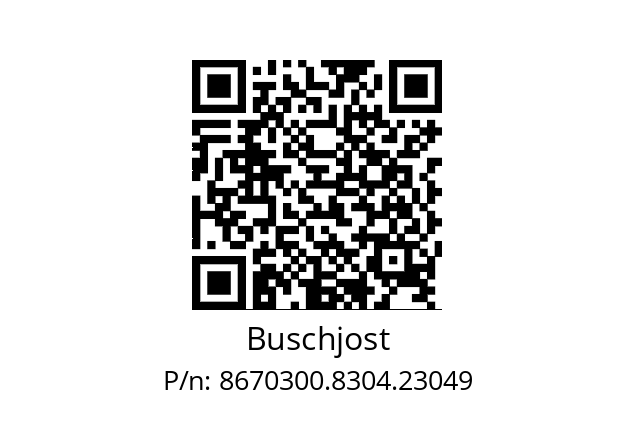   Buschjost 8670300.8304.23049