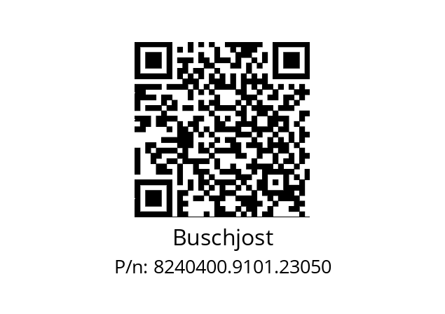   Buschjost 8240400.9101.23050