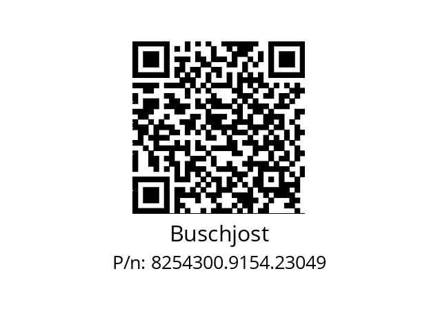   Buschjost 8254300.9154.23049