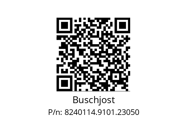   Buschjost 8240114.9101.23050