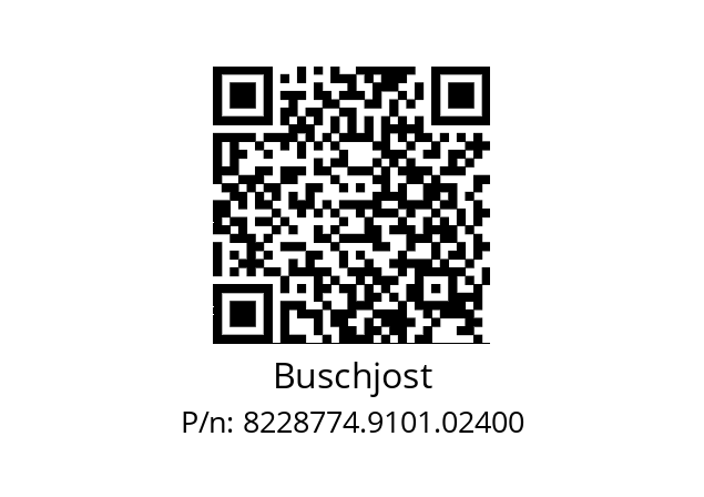   Buschjost 8228774.9101.02400