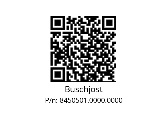   Buschjost 8450501.0000.0000