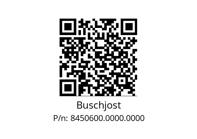   Buschjost 8450600.0000.0000