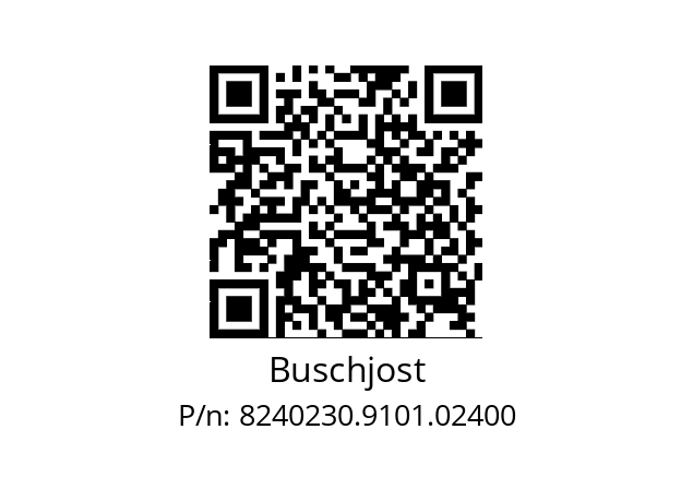   Buschjost 8240230.9101.02400