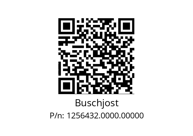   Buschjost 1256432.0000.00000