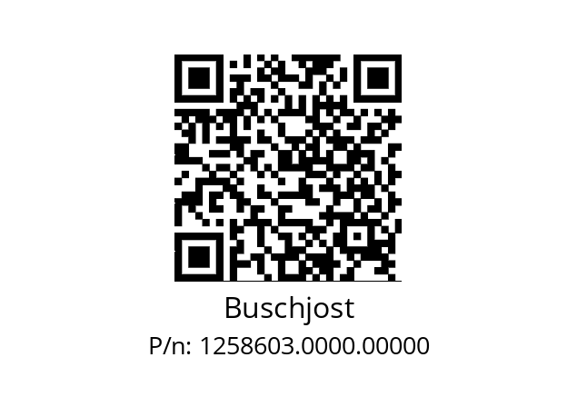   Buschjost 1258603.0000.00000