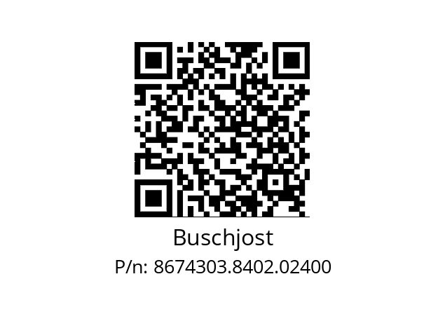   Buschjost 8674303.8402.02400