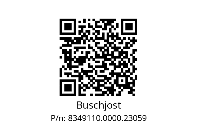   Buschjost 8349110.0000.23059