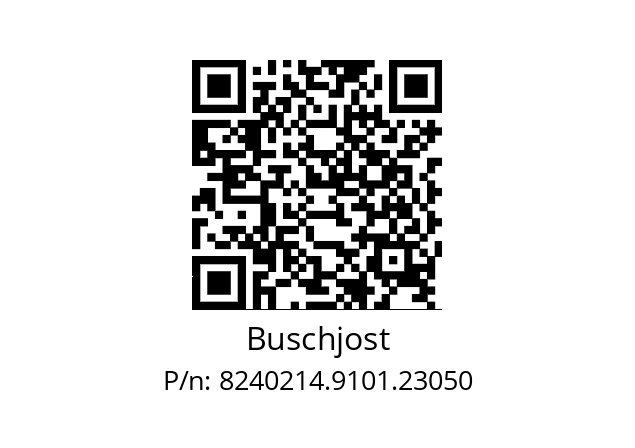   Buschjost 8240214.9101.23050