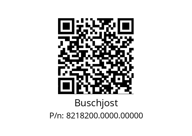   Buschjost 8218200.0000.00000