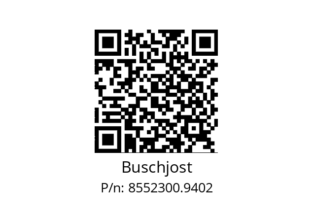   Buschjost 8552300.9402