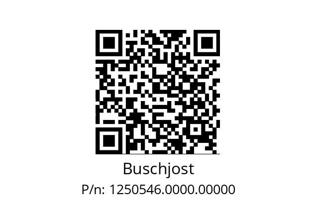   Buschjost 1250546.0000.00000