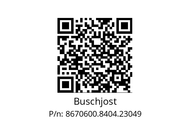   Buschjost 8670600.8404.23049