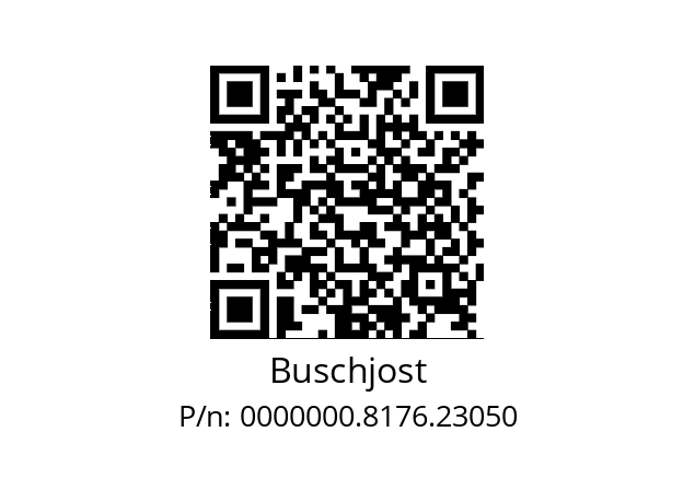   Buschjost 0000000.8176.23050