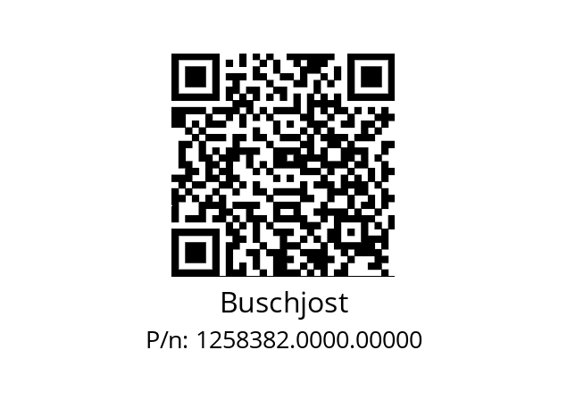   Buschjost 1258382.0000.00000