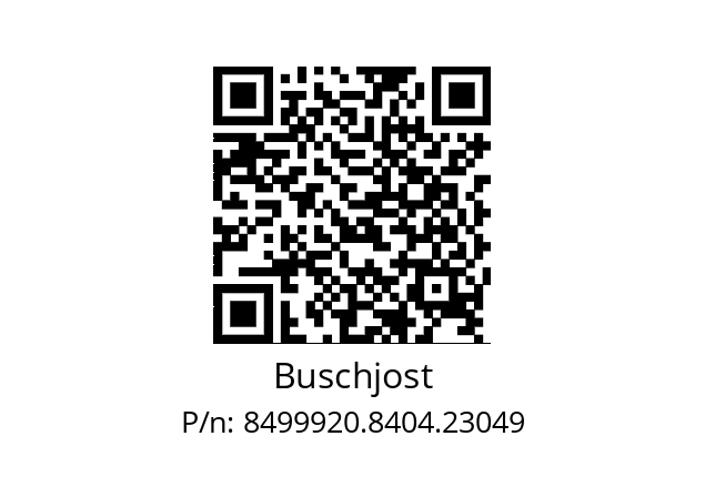   Buschjost 8499920.8404.23049