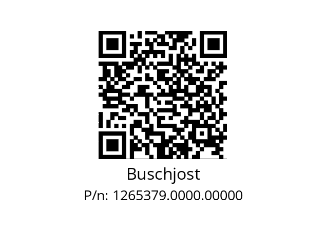   Buschjost 1265379.0000.00000