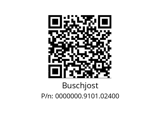   Buschjost 0000000.9101.02400