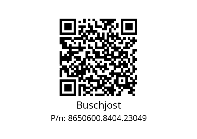   Buschjost 8650600.8404.23049