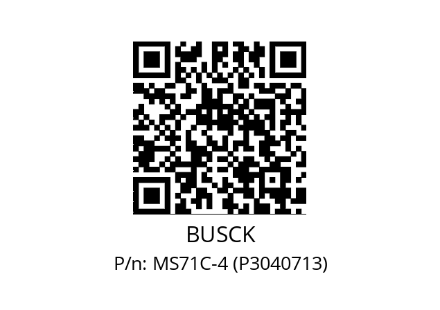   BUSCK MS71C-4 (P3040713)