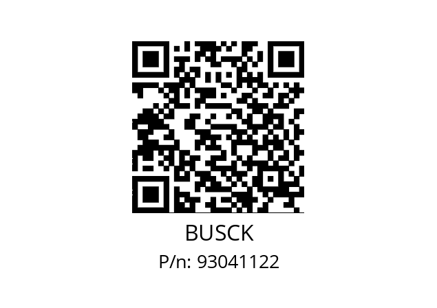   BUSCK 93041122