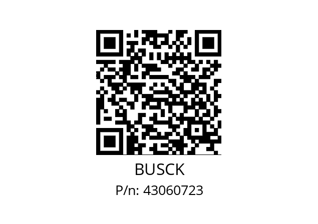   BUSCK 43060723