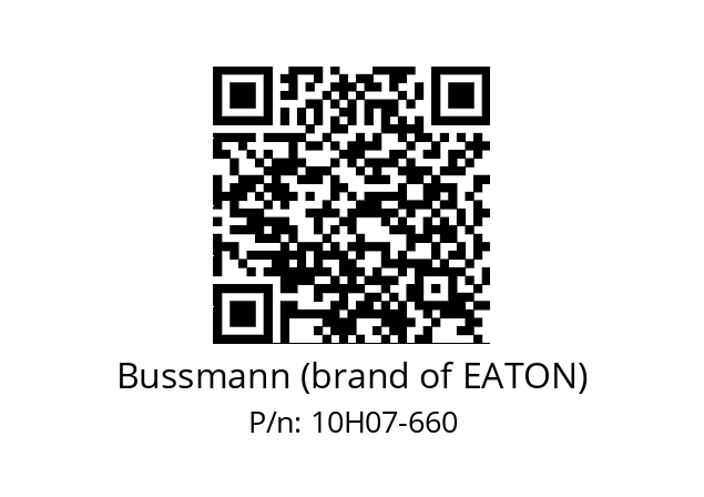   Bussmann (brand of EATON) 10H07-660