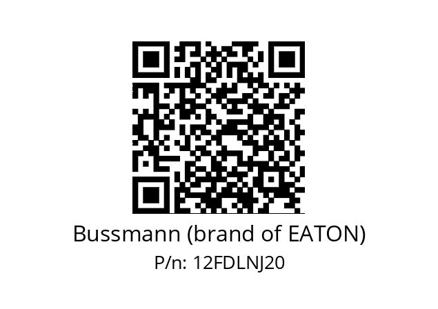   Bussmann (brand of EATON) 12FDLNJ20