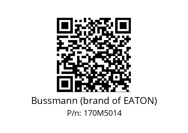   Bussmann (brand of EATON) 170M5014