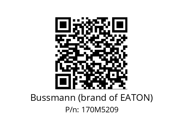   Bussmann (brand of EATON) 170M5209