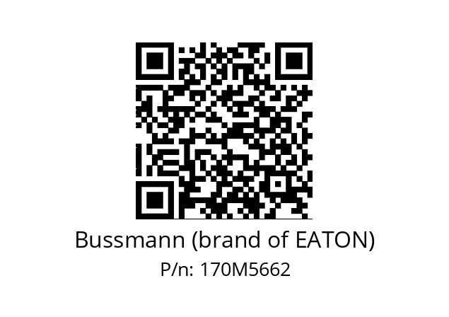   Bussmann (brand of EATON) 170M5662