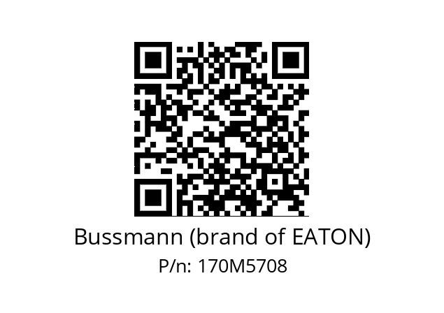   Bussmann (brand of EATON) 170M5708