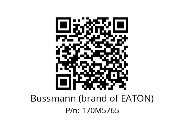   Bussmann (brand of EATON) 170M5765