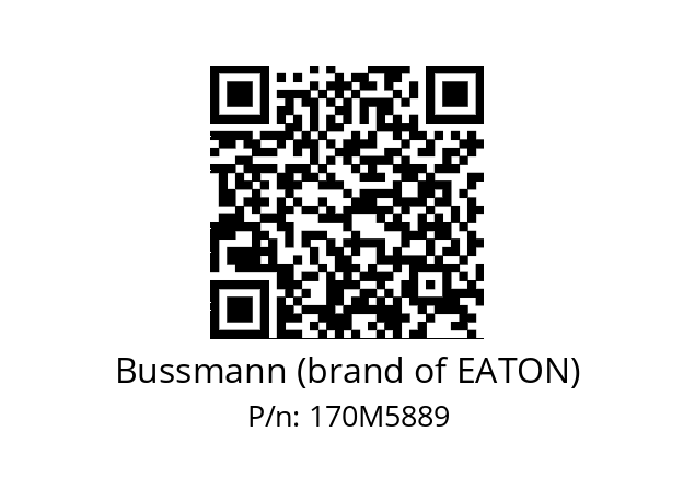   Bussmann (brand of EATON) 170M5889