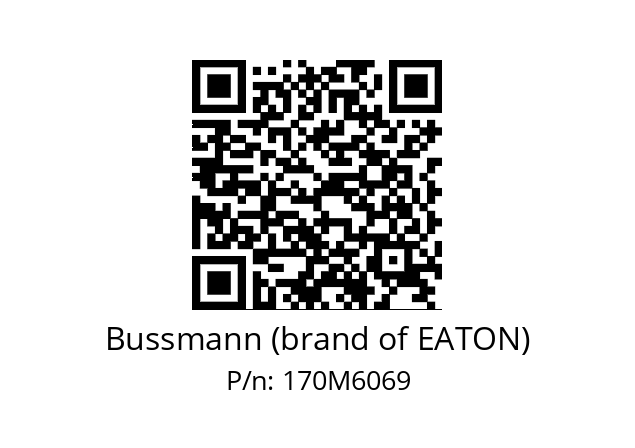   Bussmann (brand of EATON) 170M6069