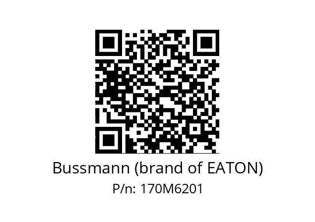   Bussmann (brand of EATON) 170M6201