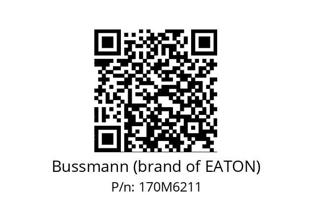   Bussmann (brand of EATON) 170M6211