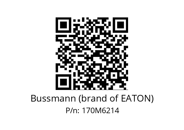   Bussmann (brand of EATON) 170M6214