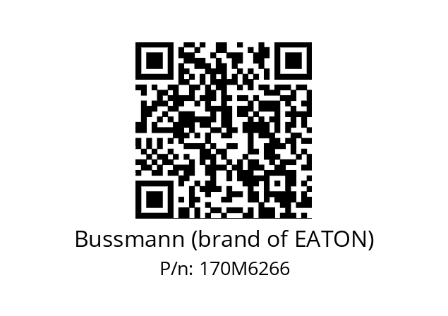   Bussmann (brand of EATON) 170M6266