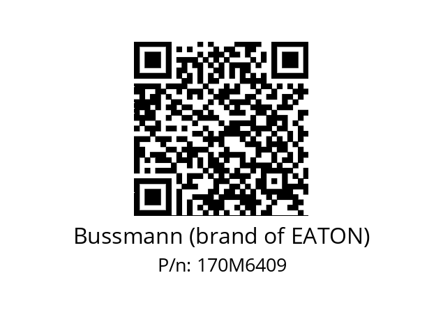   Bussmann (brand of EATON) 170M6409