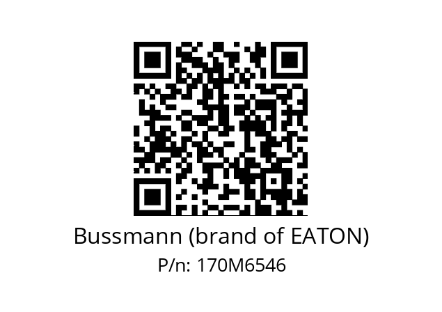   Bussmann (brand of EATON) 170M6546