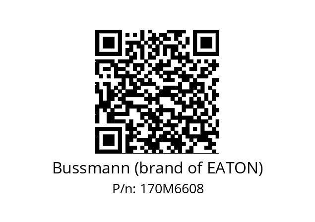   Bussmann (brand of EATON) 170M6608