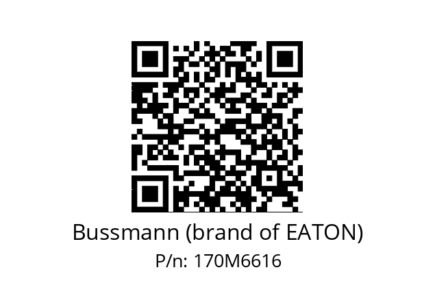   Bussmann (brand of EATON) 170M6616