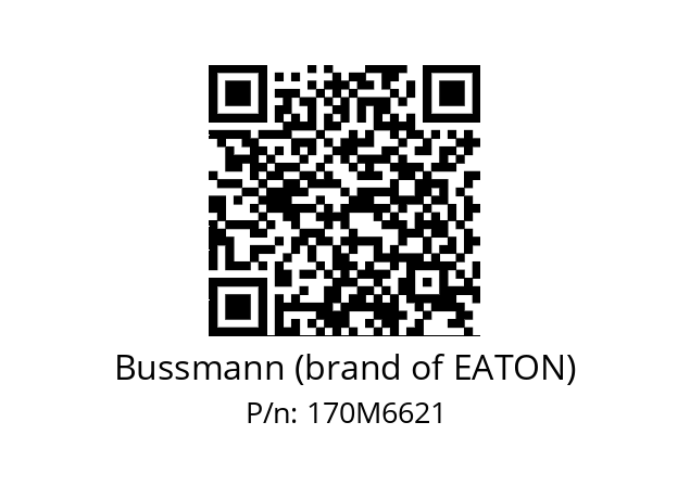   Bussmann (brand of EATON) 170M6621