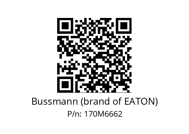   Bussmann (brand of EATON) 170M6662