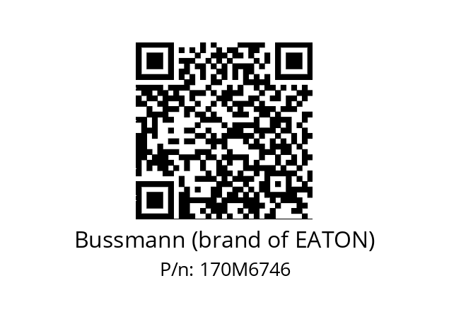   Bussmann (brand of EATON) 170M6746